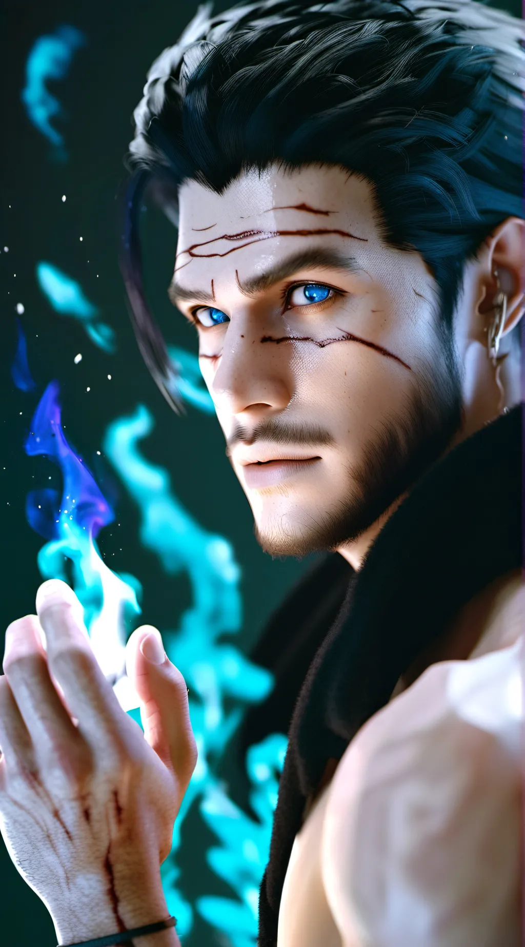 ai character: L.O.V background