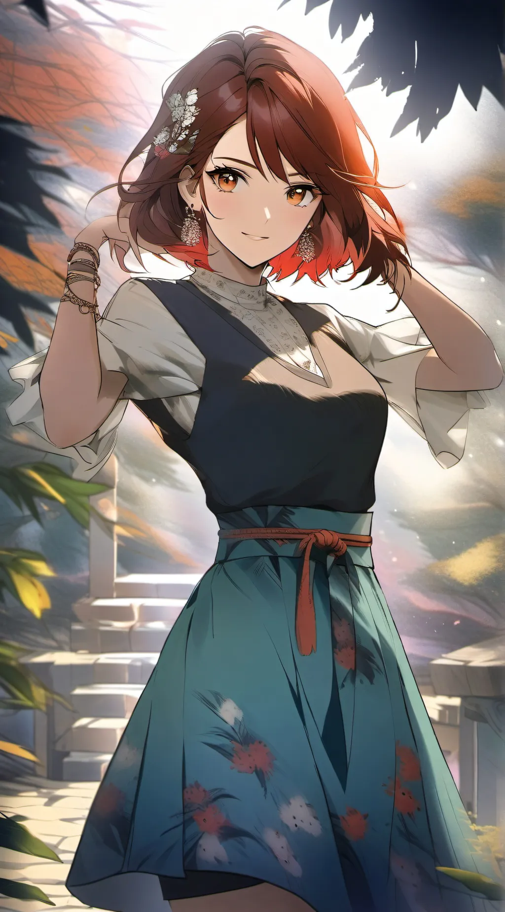 ai character: Mazey background