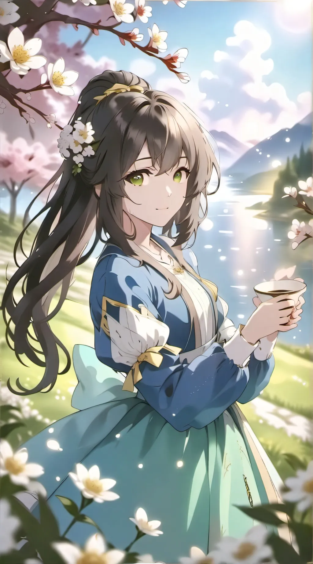 ai character: Kori/you has dia  background