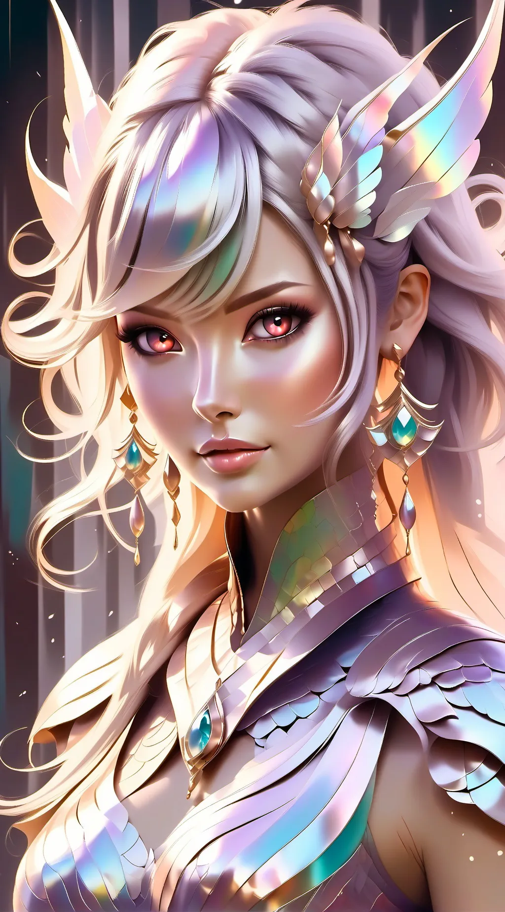 ai character: Lyra background