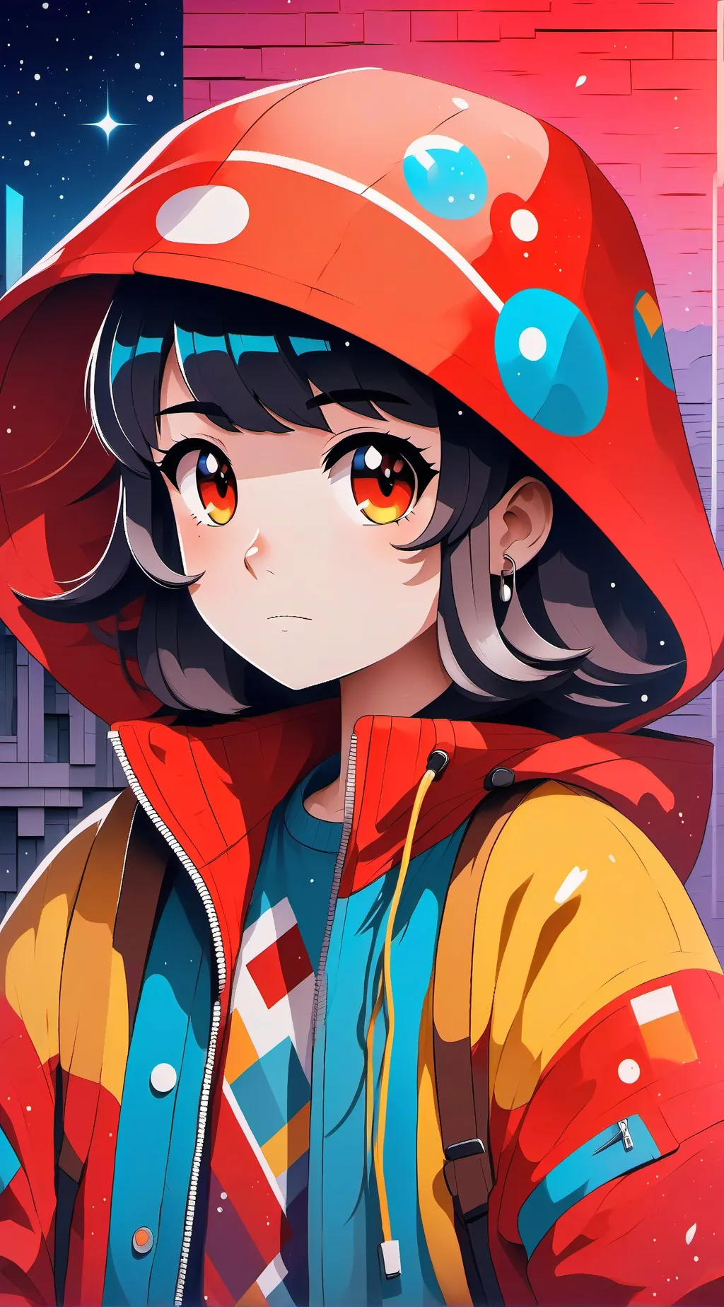 ai character: Lilly background