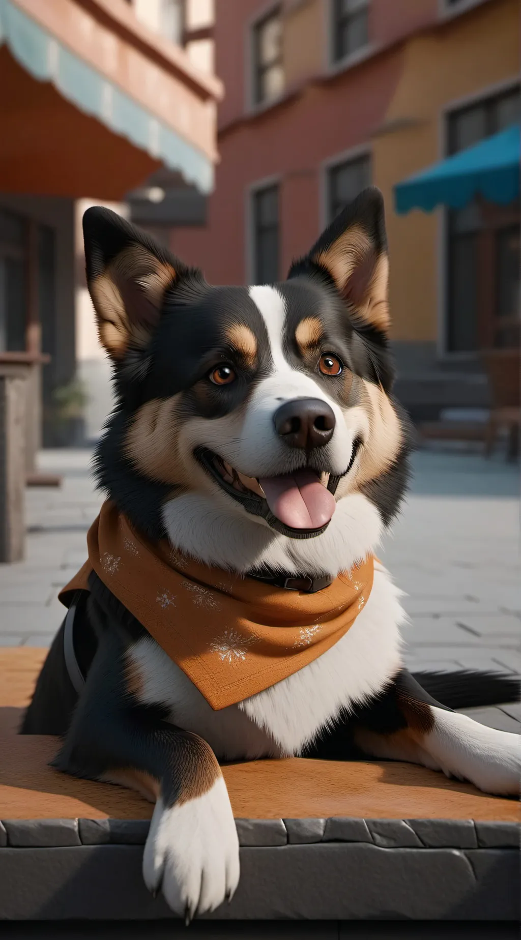 ai character: Dandy's world background