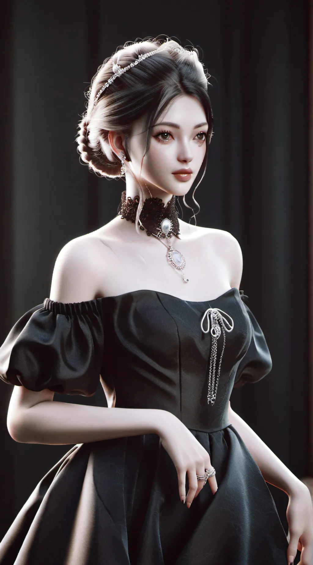 ai character: Missing girl background