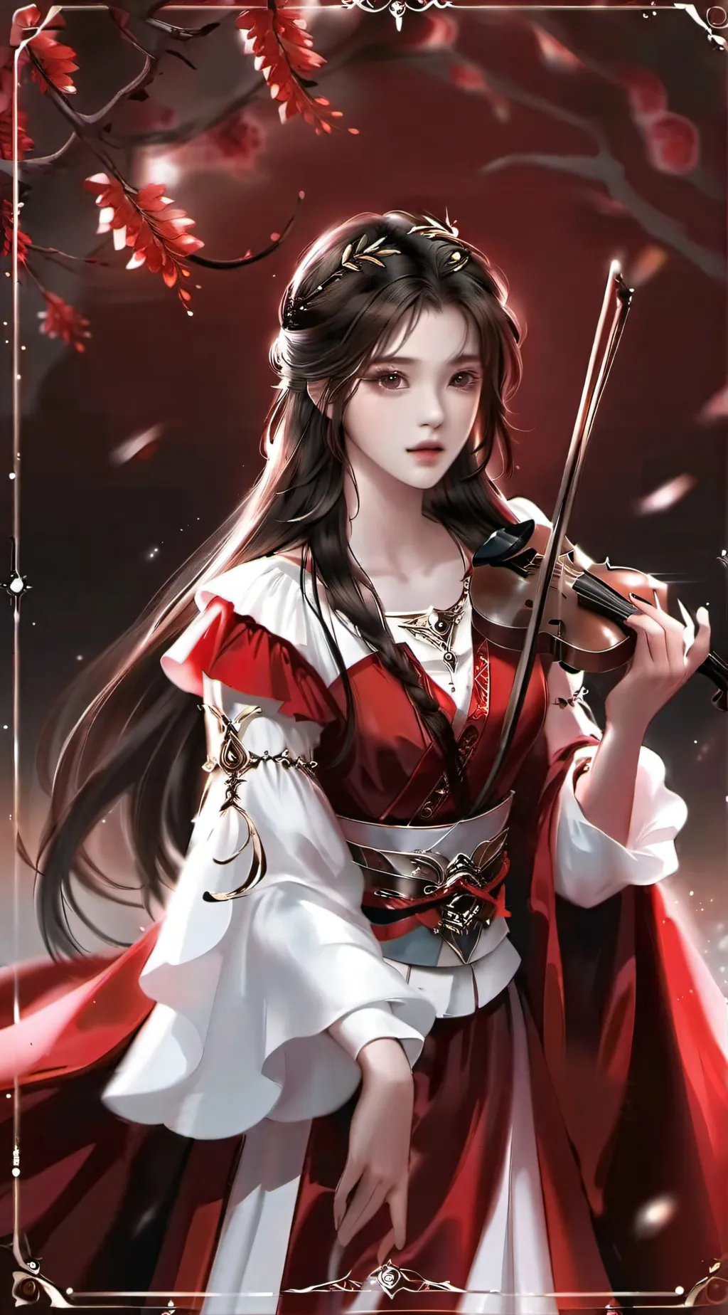 ai character: 火灵儿 background