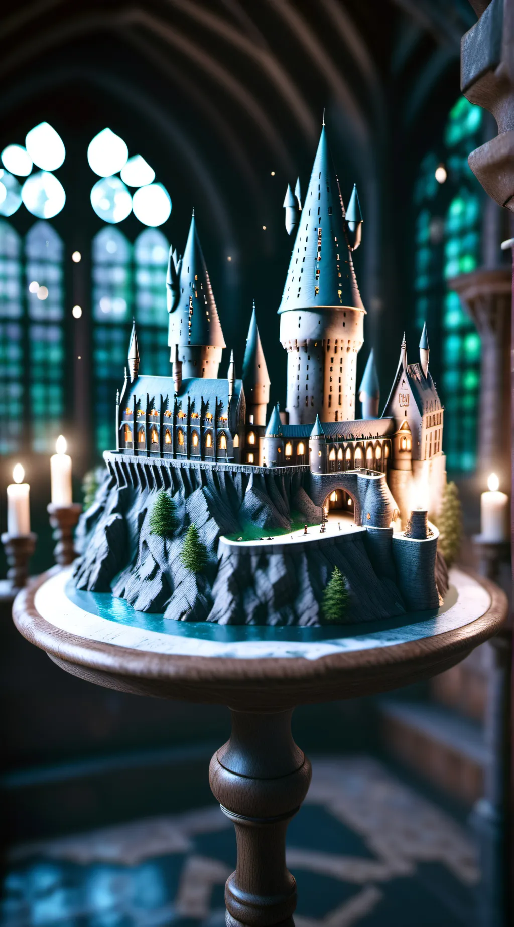 ai character: HOGWARTS GC background