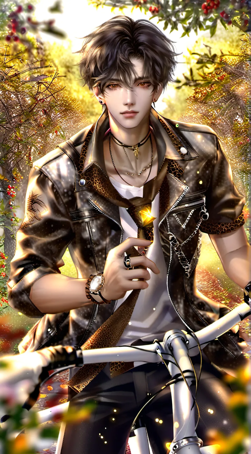 ai character: Ron background