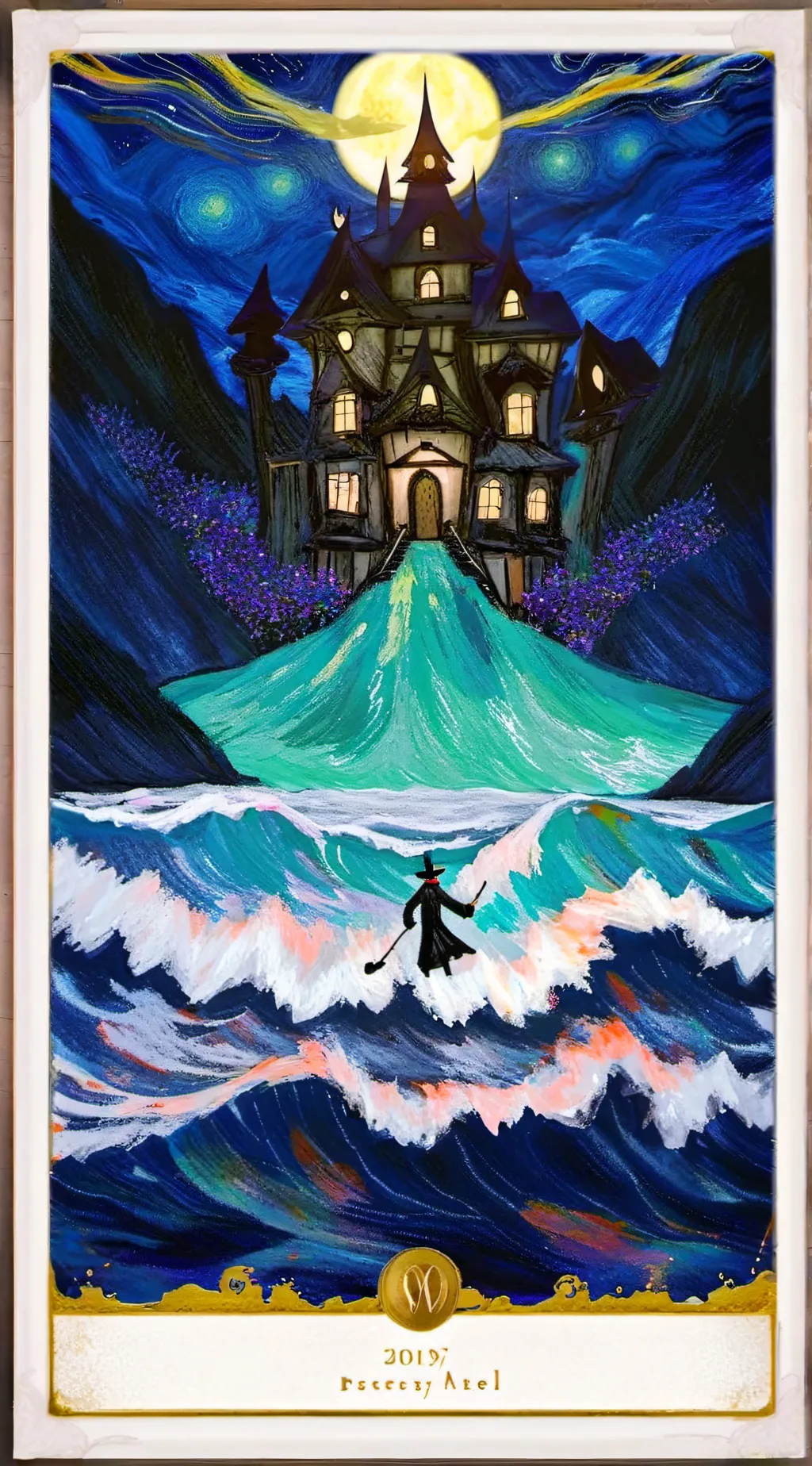 ai character: hh Valentino  background