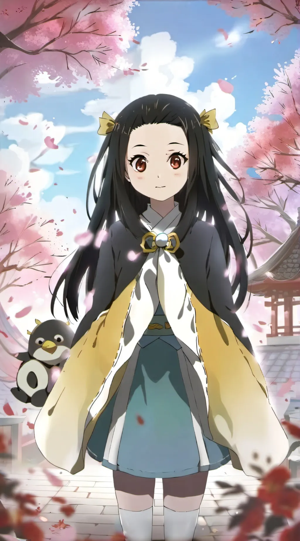 ai character:  ⁠♡Nezuko♡ background