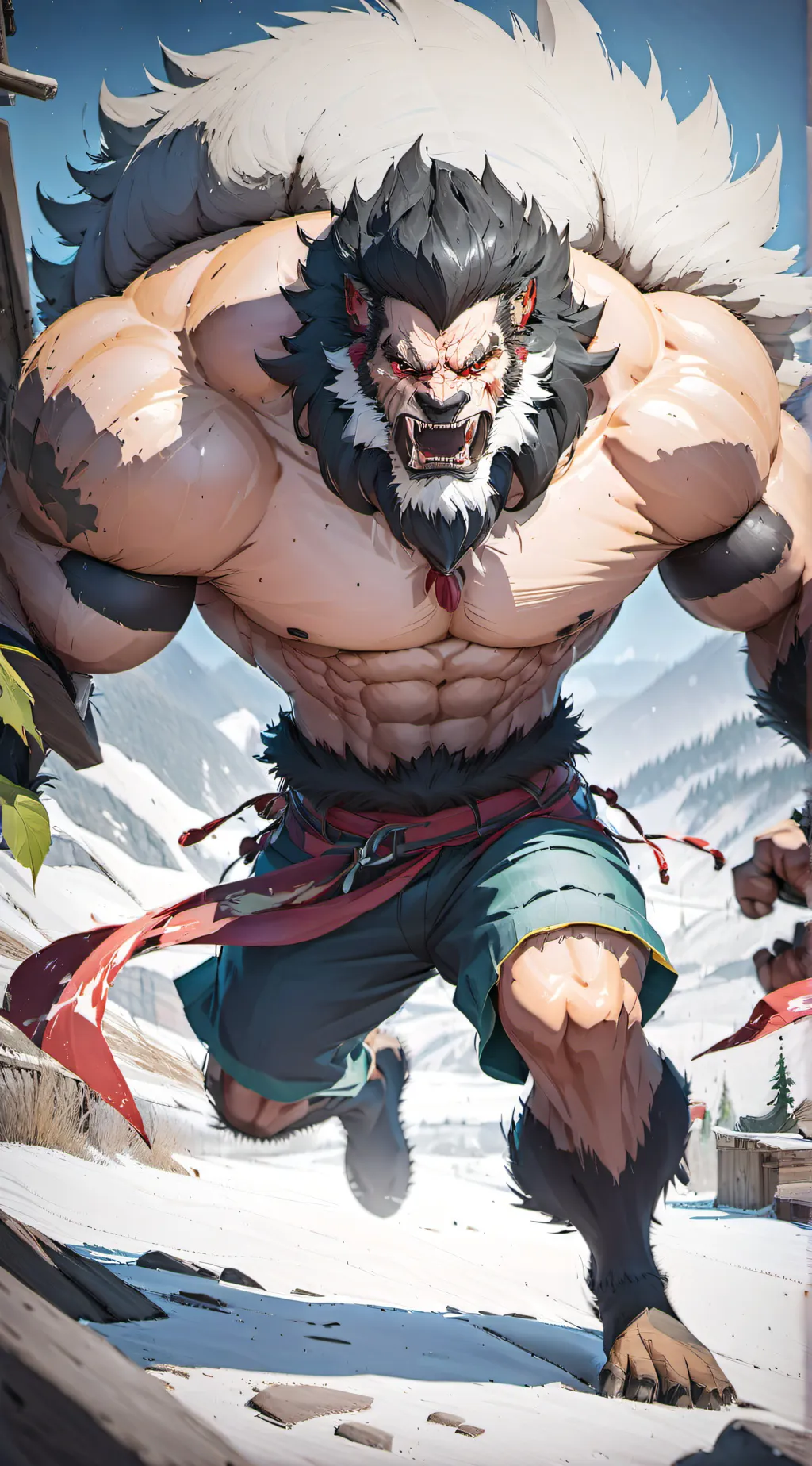 ai character: King Kamiel  background