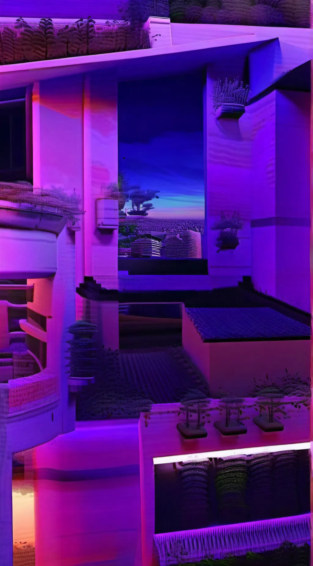 ai character: kny sleepover background