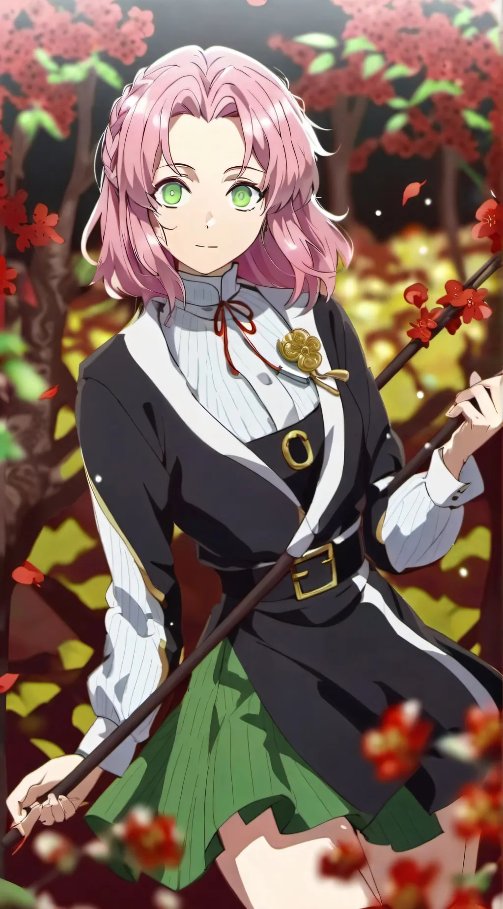 ai character: mistury  background