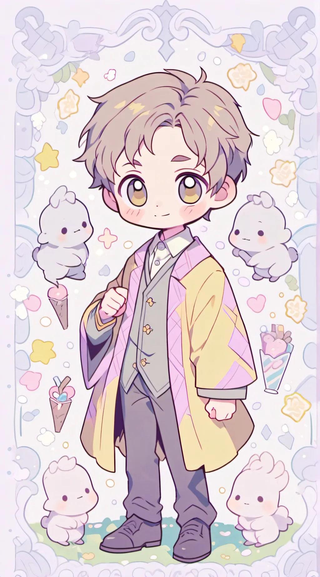 ai character: Cedric diggory background