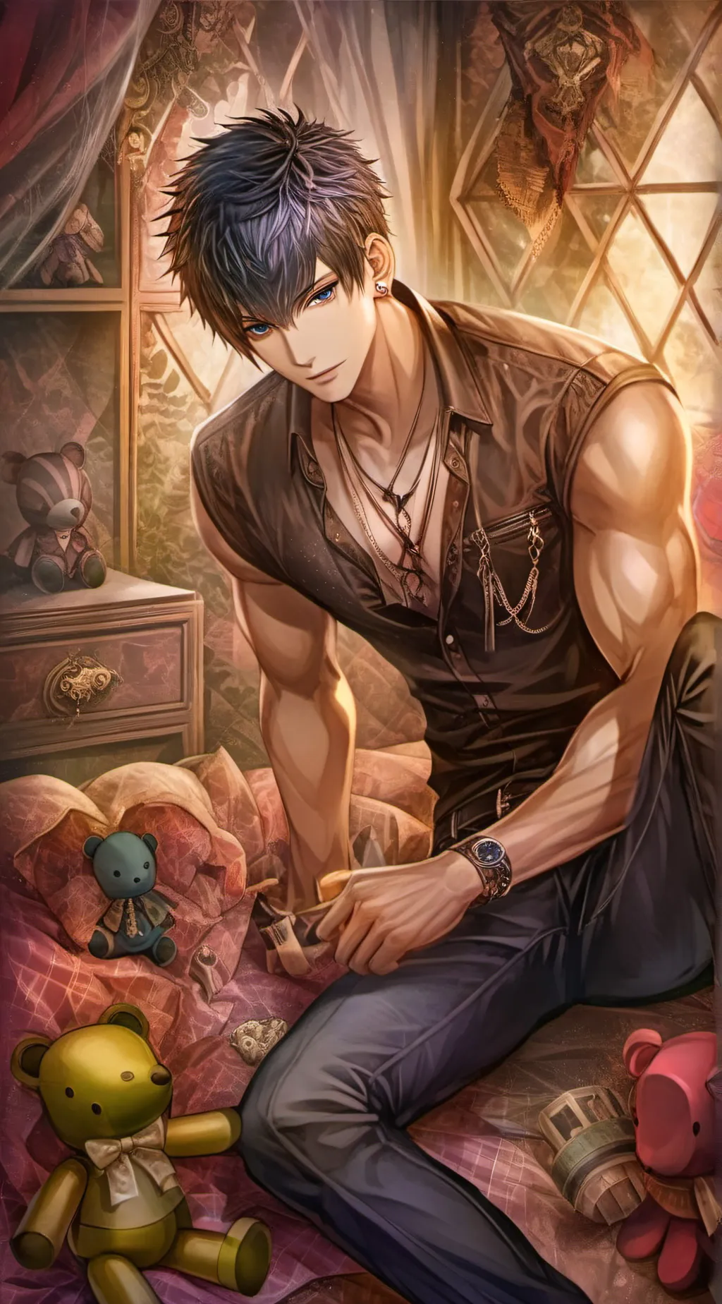 ai character: Austin Chase background