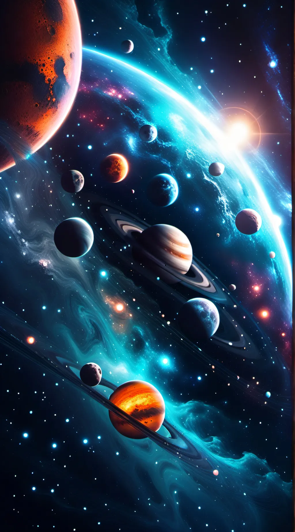 ai character: Past solarballs  background