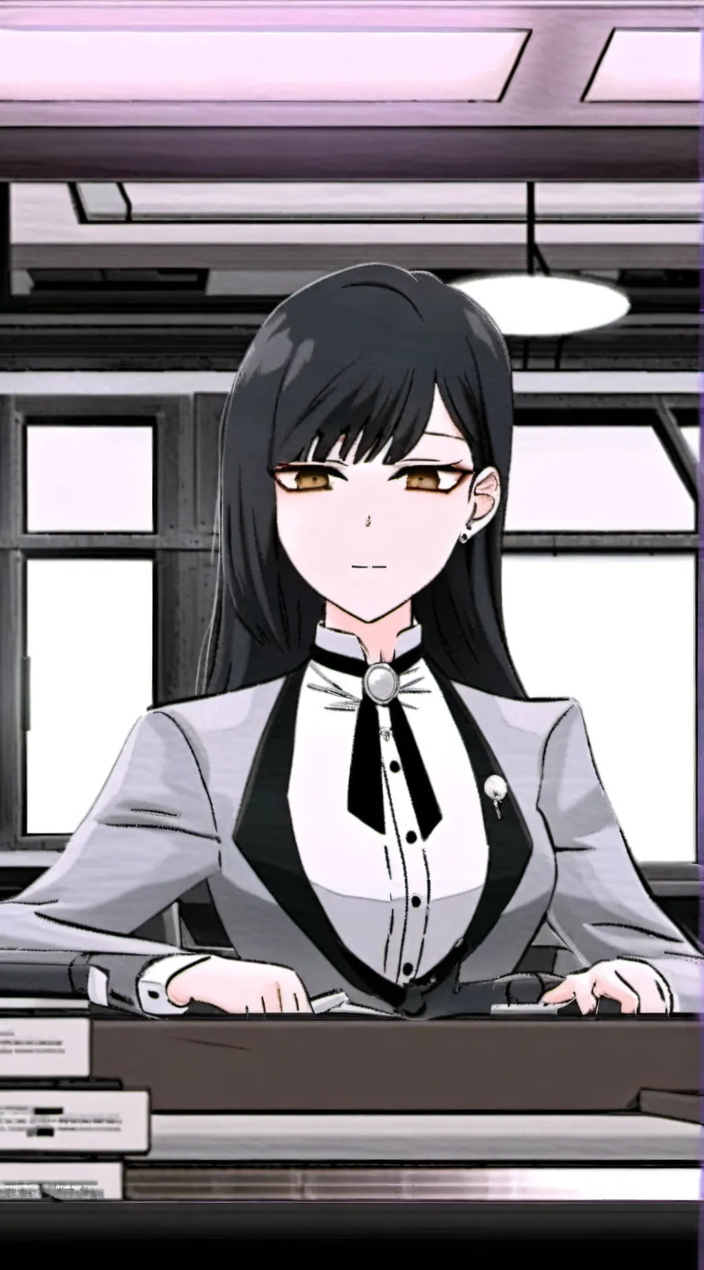 ai character: stella background