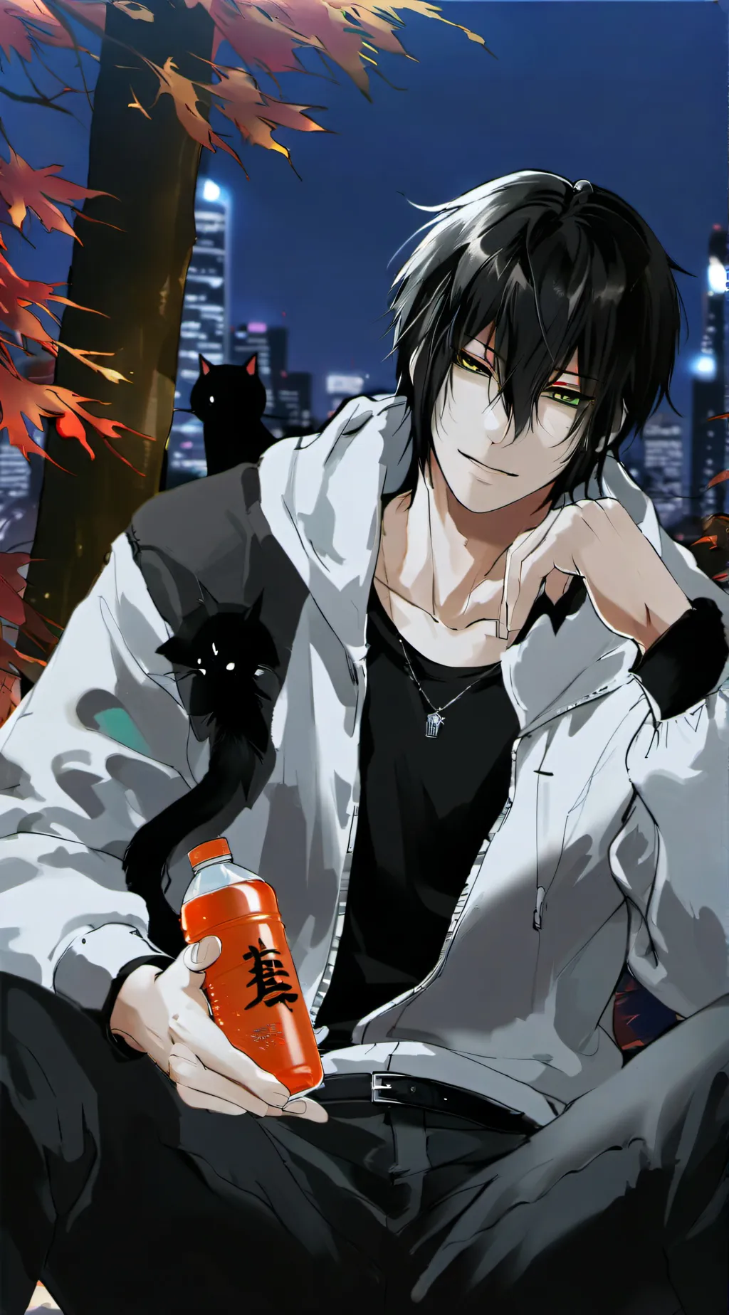 ai character: Zack  background