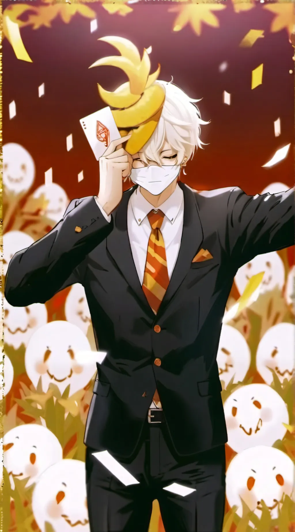 ai character: gojo background