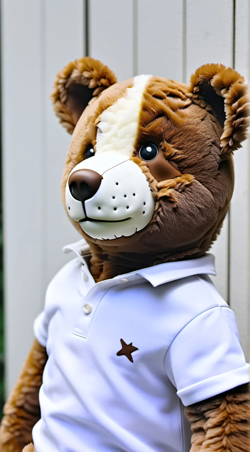 ai character: berry the bear background