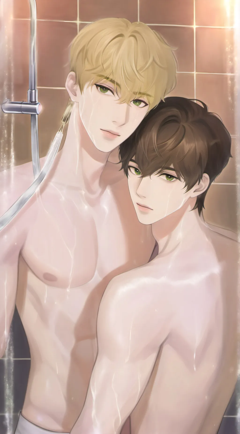 ai character: max and theo background