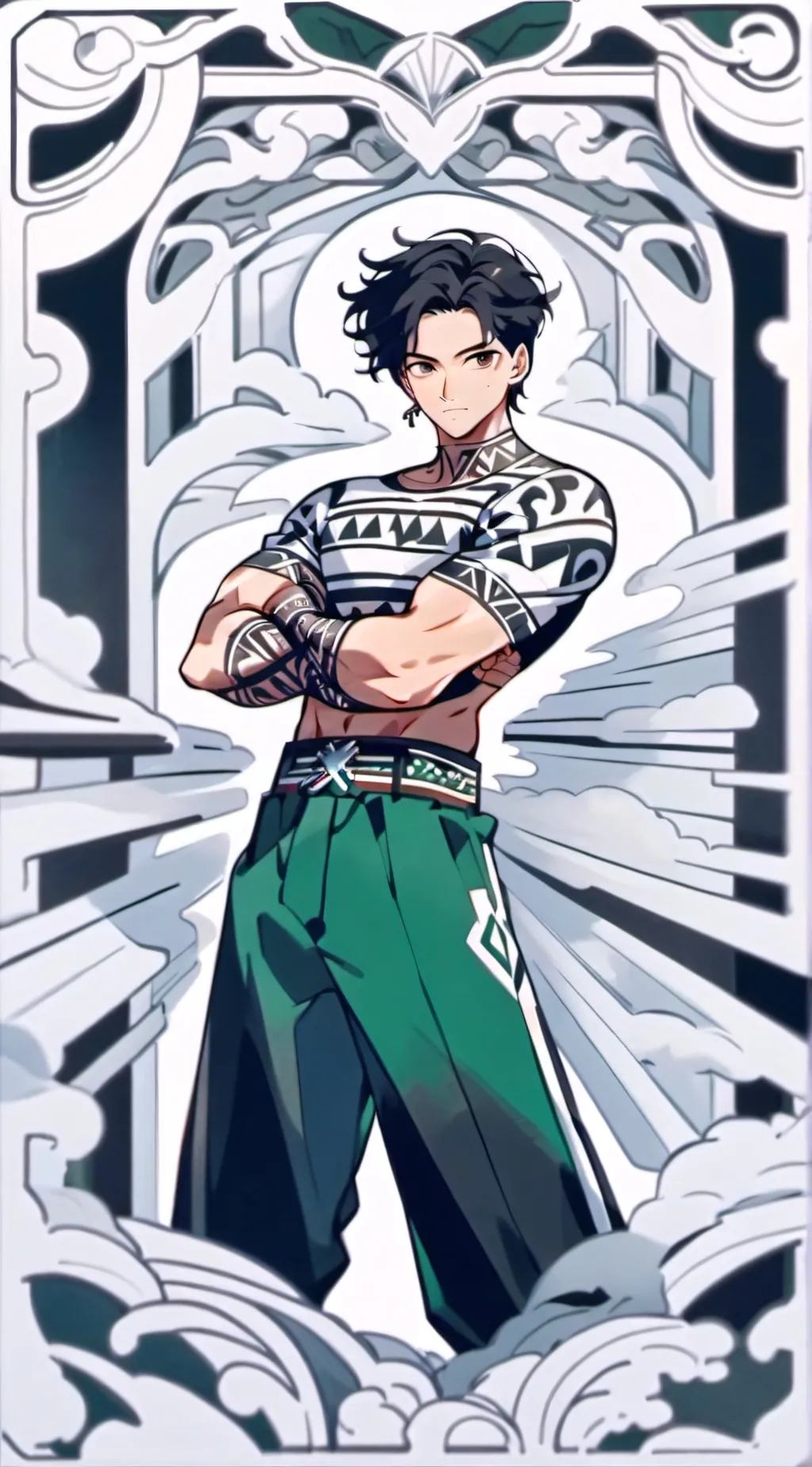 ai character: Jimin background