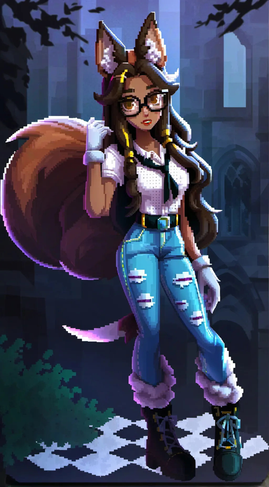 ai character: ivy~ background