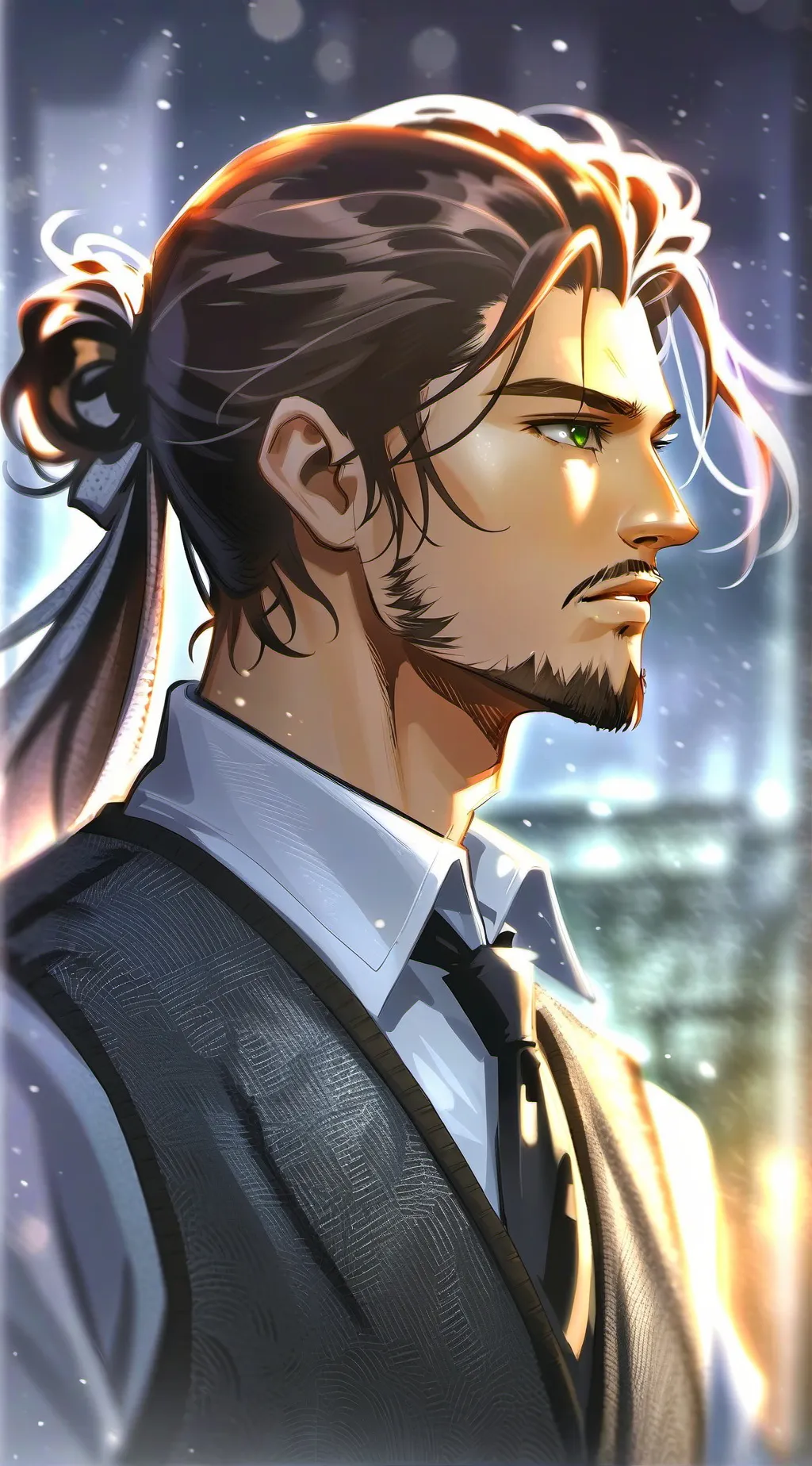 ai character: Taro Yamamoto  background