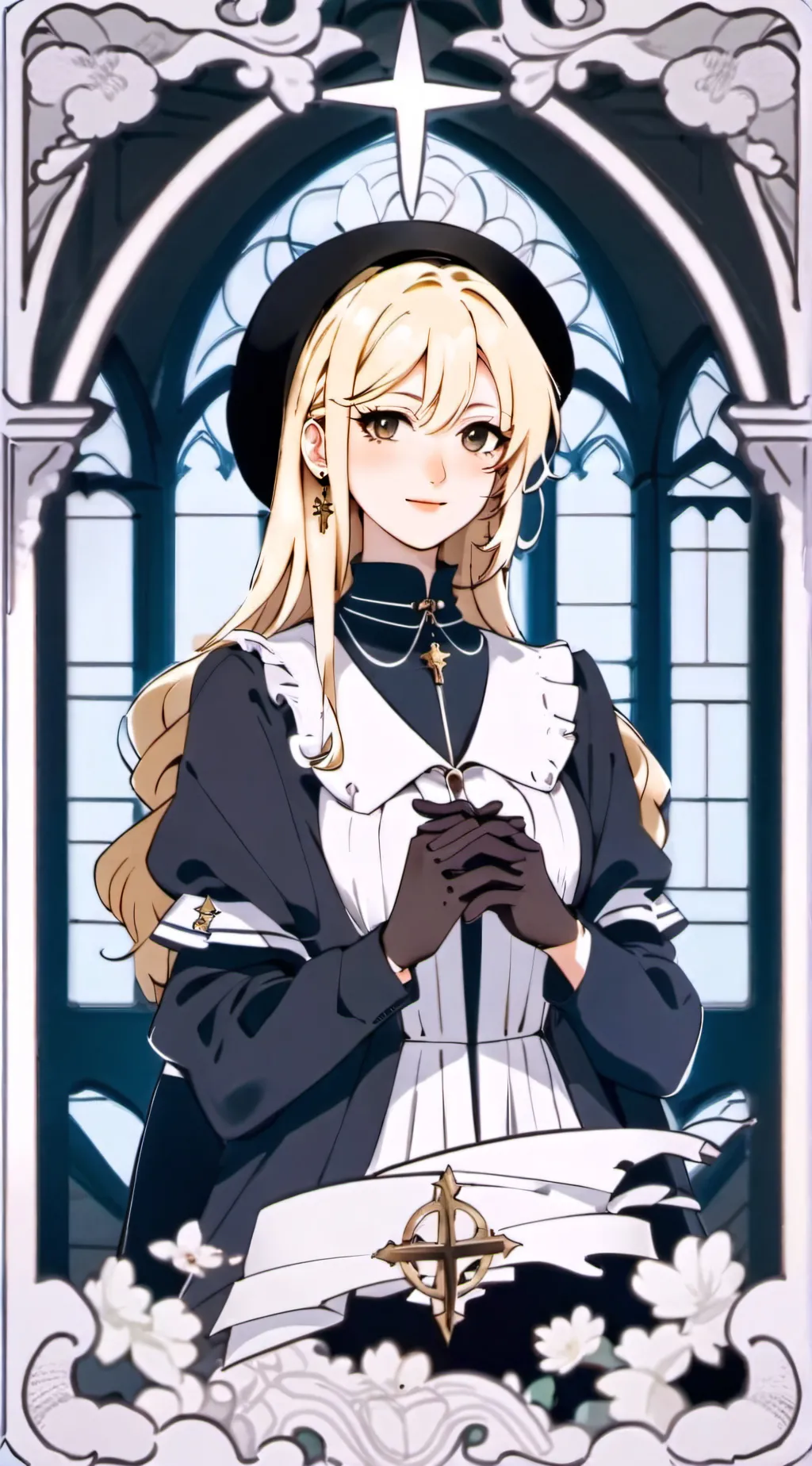 ai character: Céline Santos background