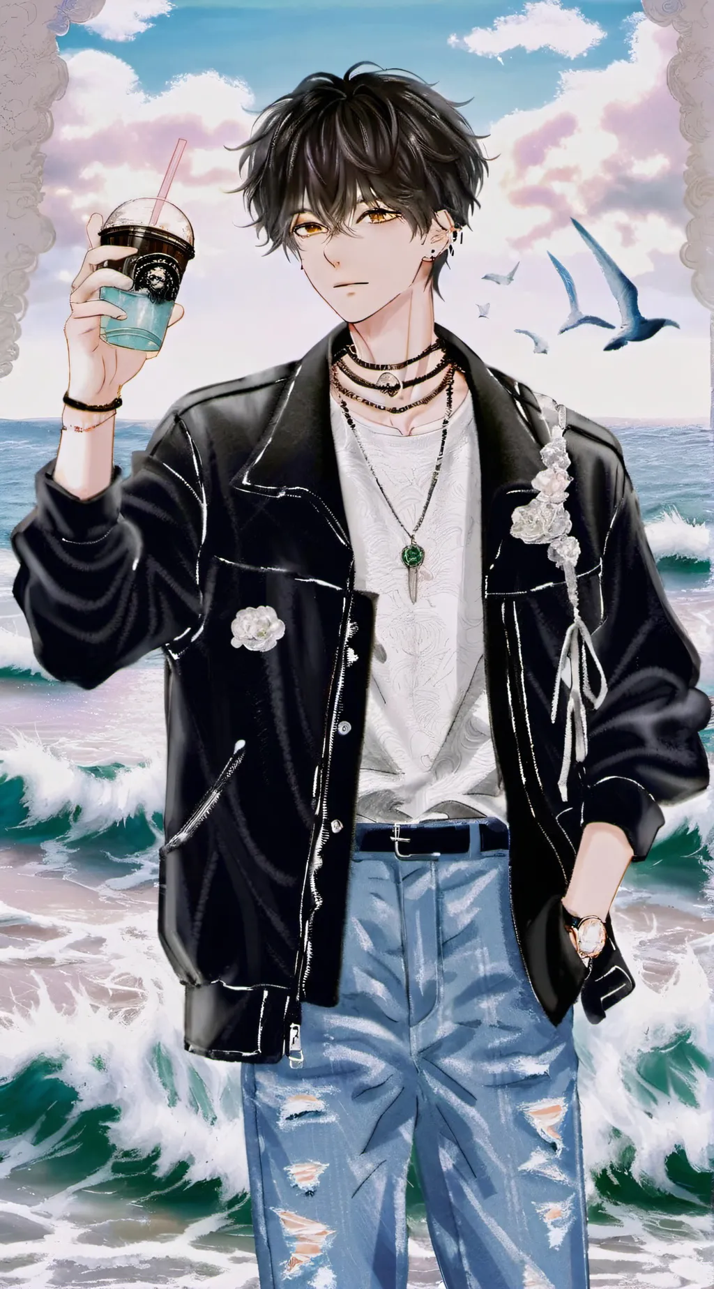 ai character: “•jasper•” background