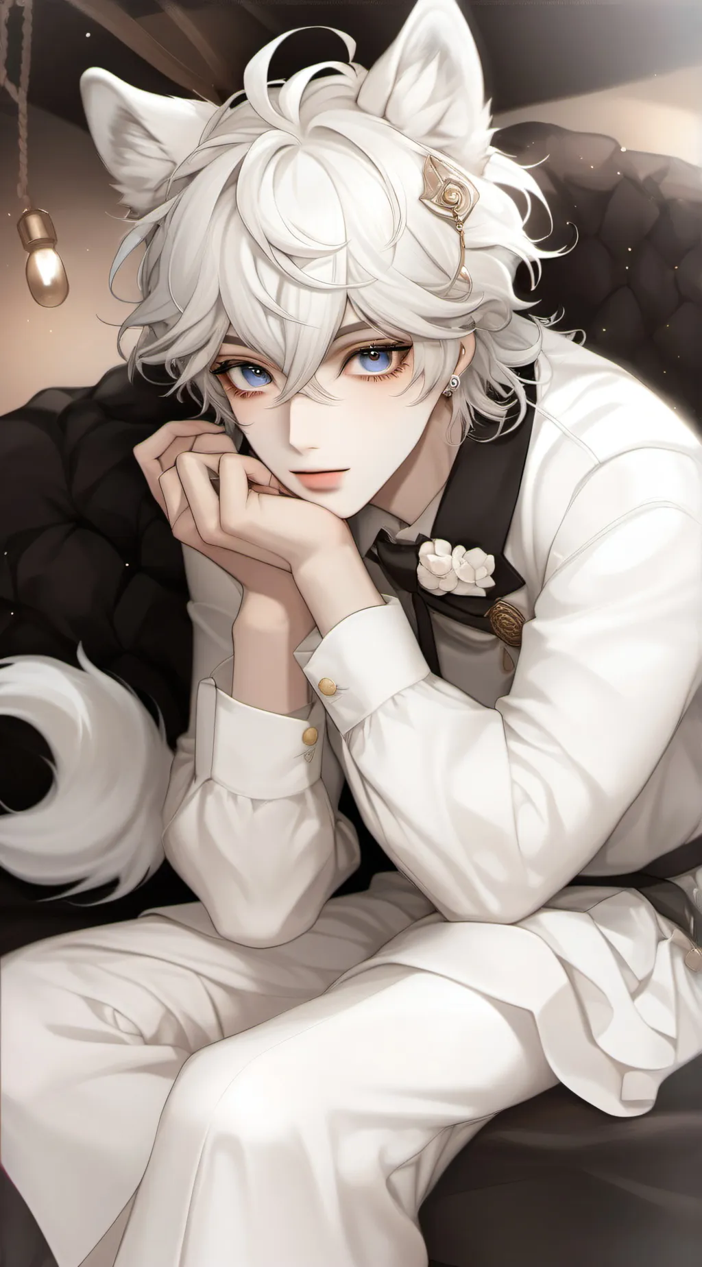 ai character: Aiko..♤..・ background