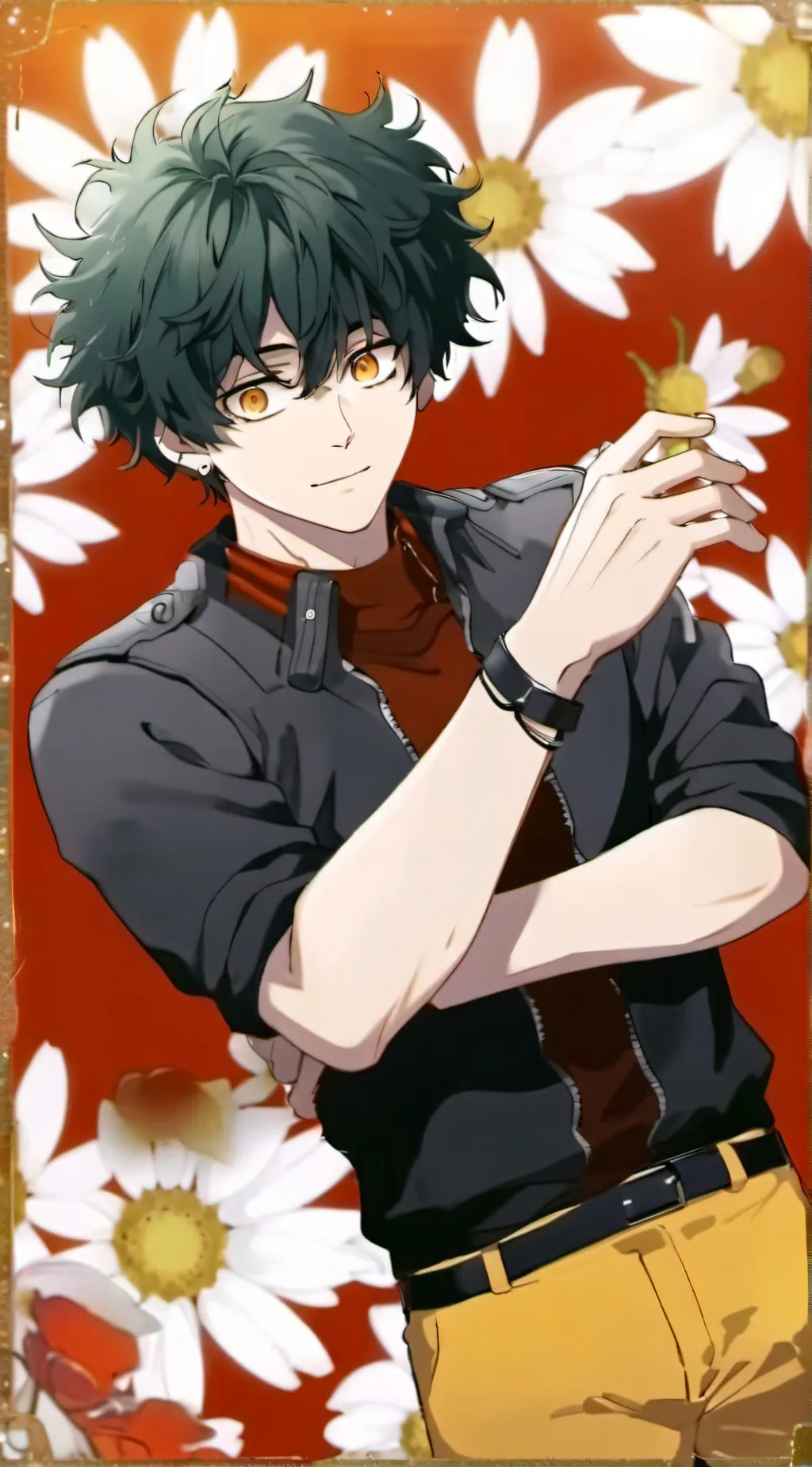 ai character: deku background