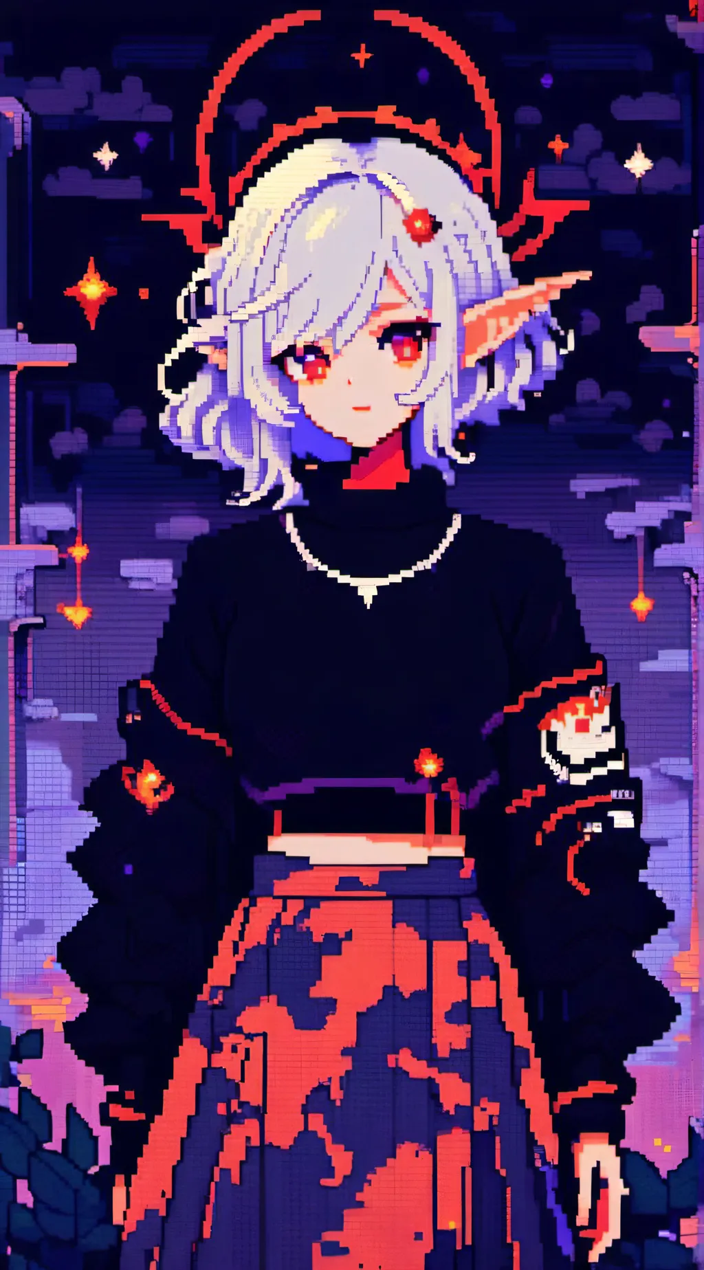 ai character: Rose background