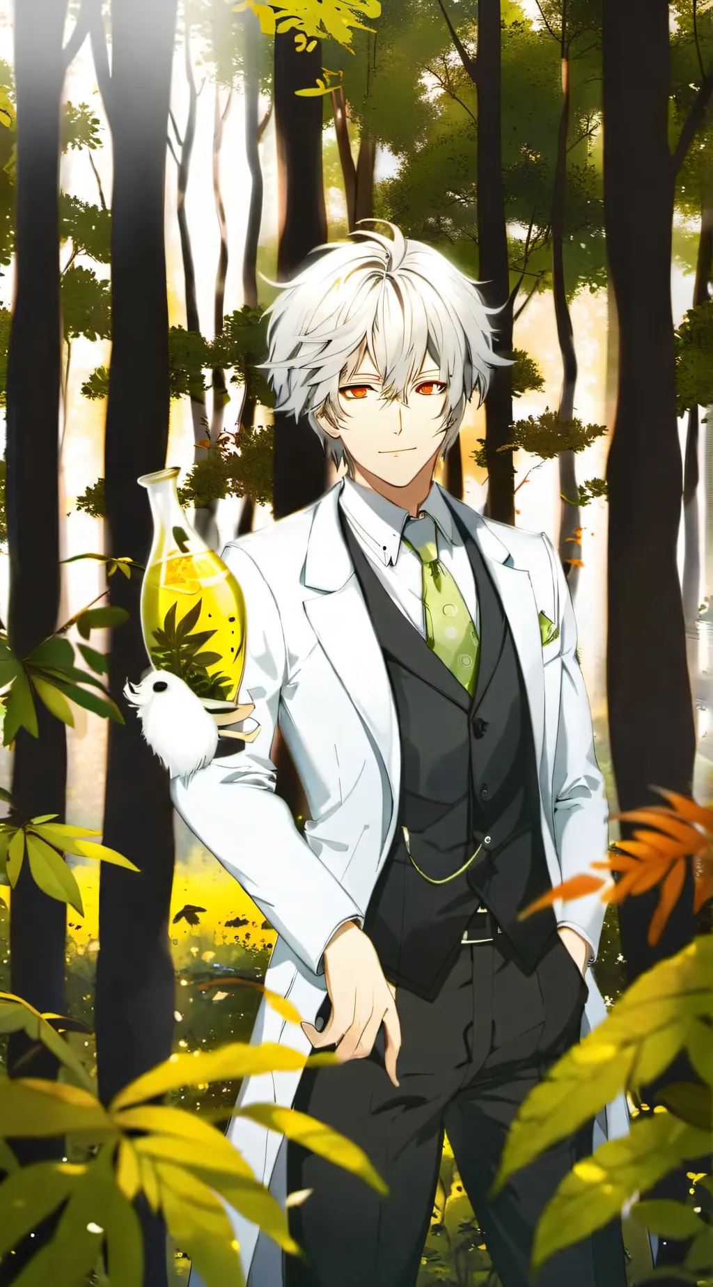 ai character: Lab  background