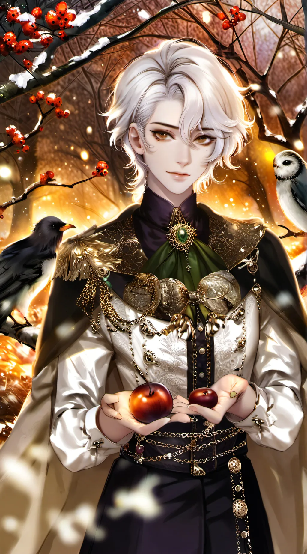 ai character: Akasha Shiro  background