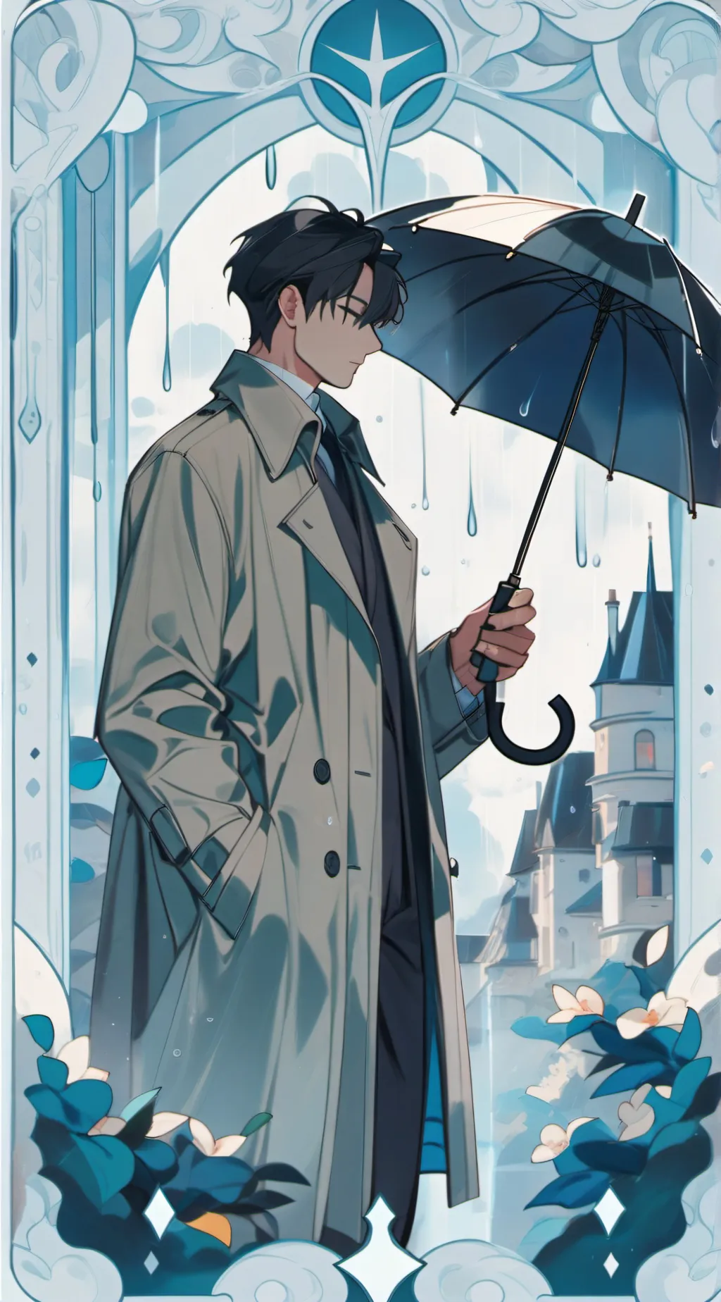 ai character: Leo background