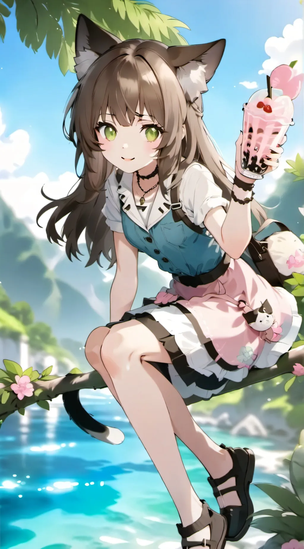 ai character: fake therian background