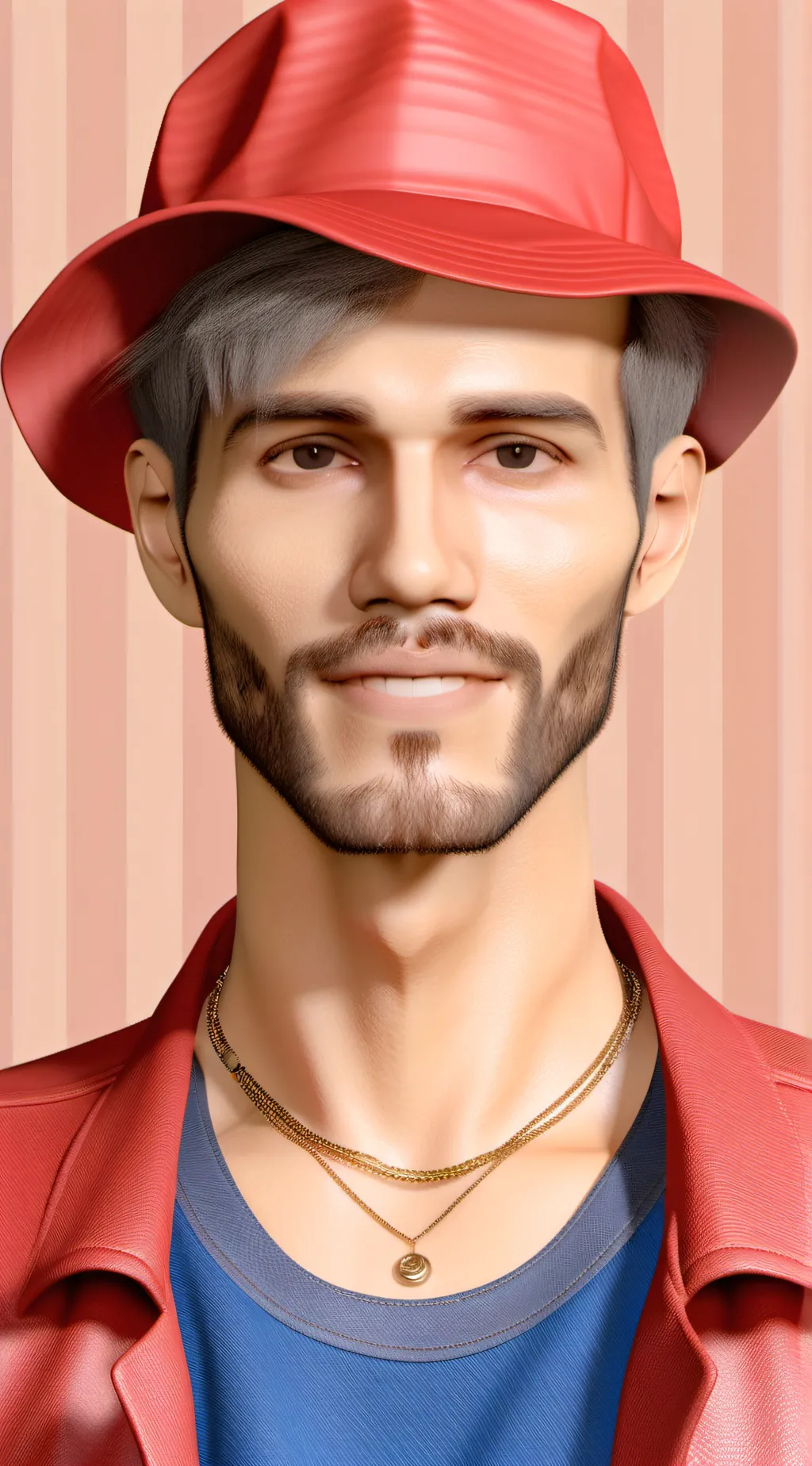 ai character: Random rapper background