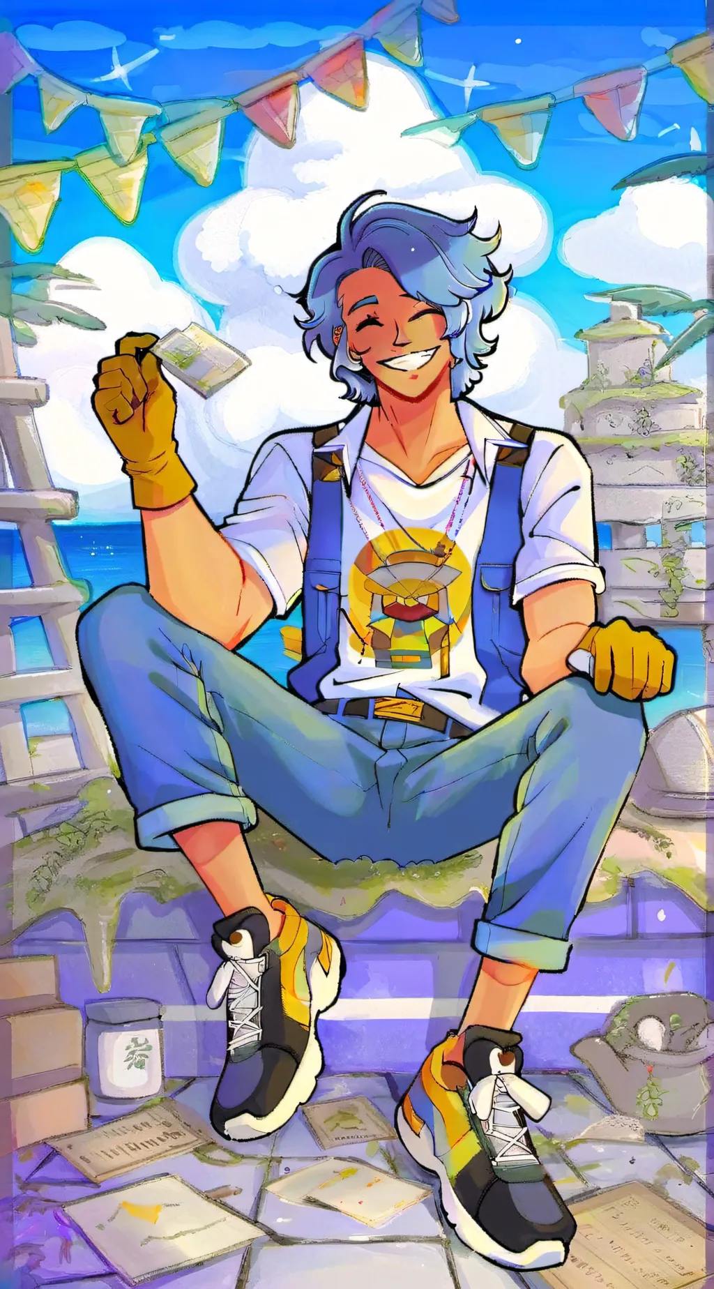 ai character: [Yandere college] background