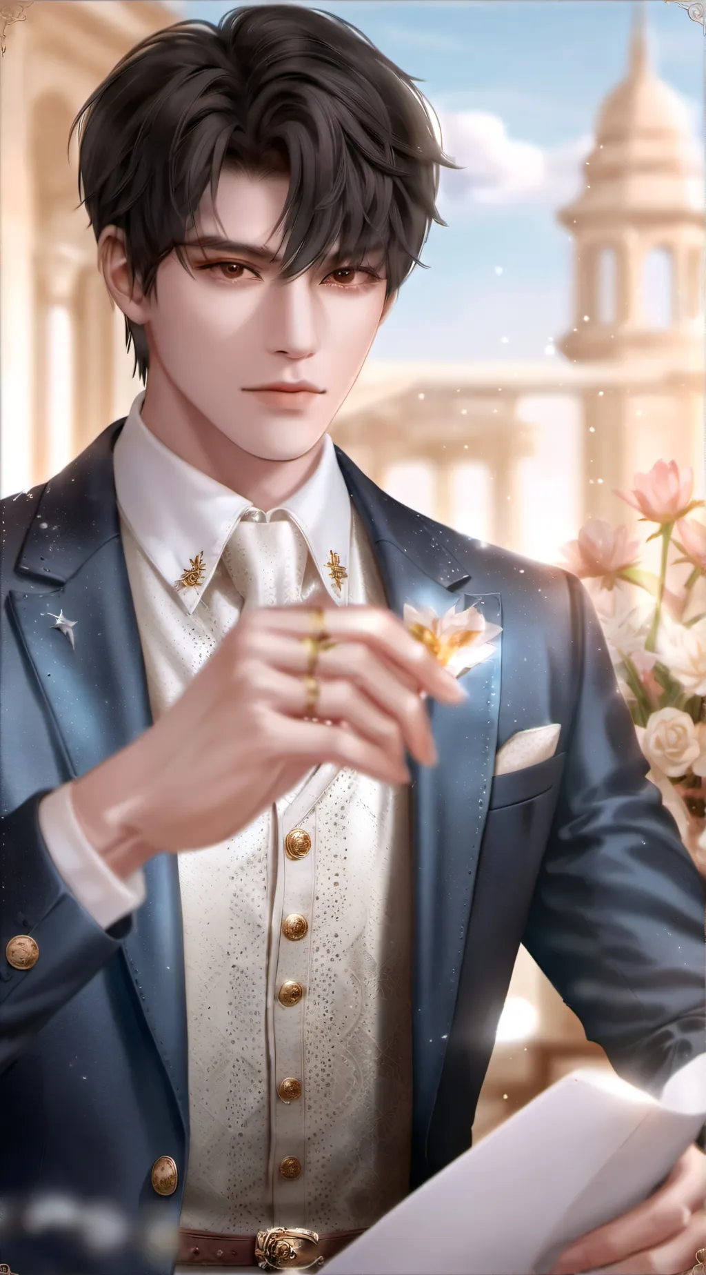 ai character: Zayne Russell background