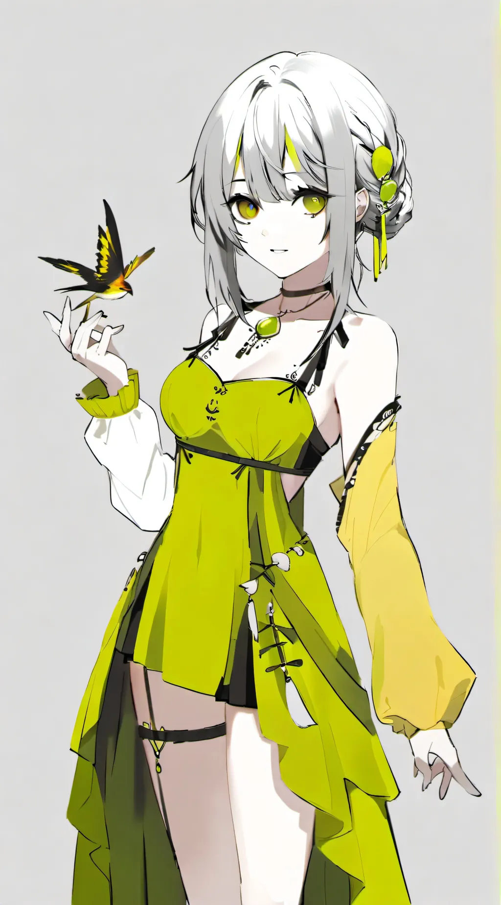 ai character: Rose background