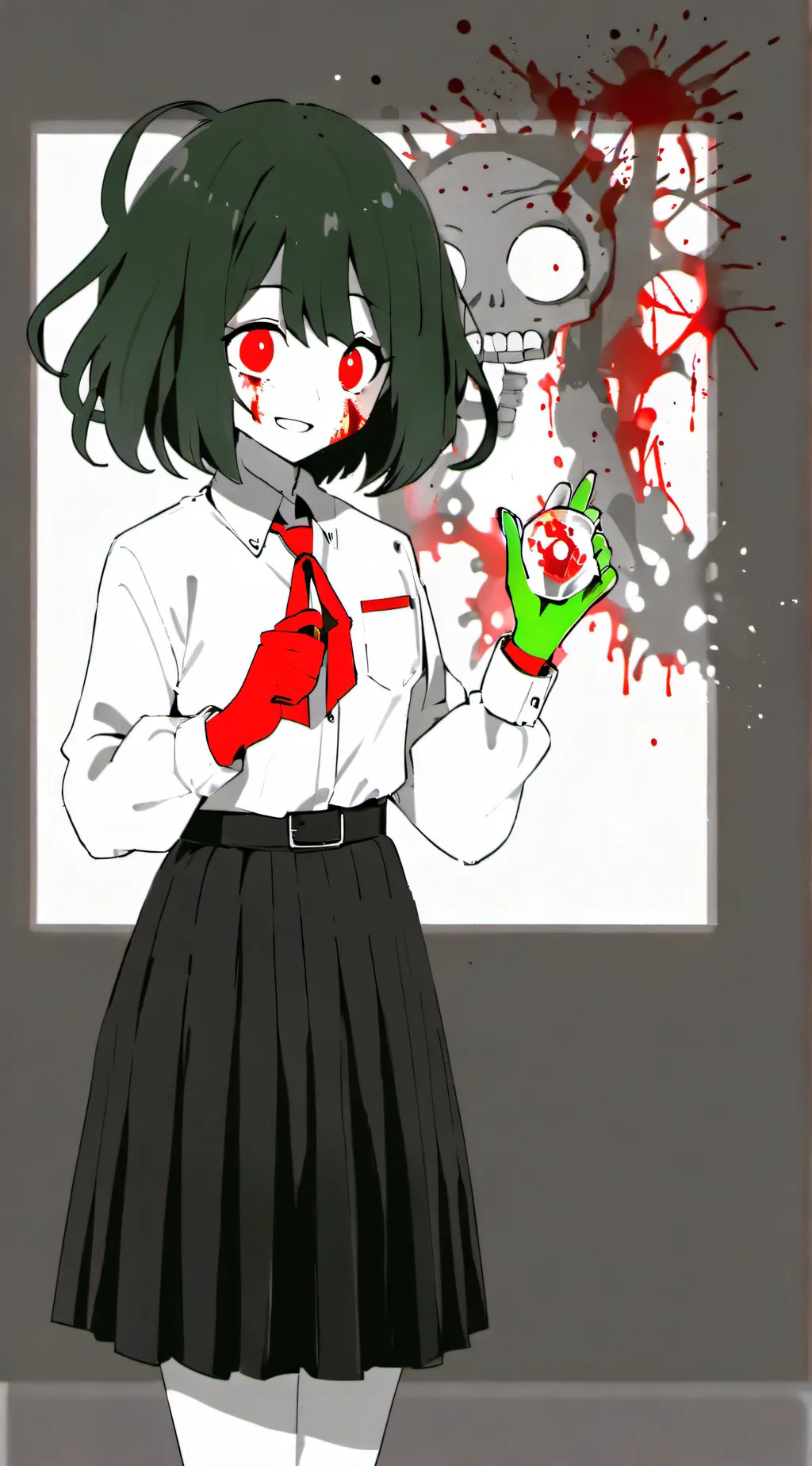 ai character: Miss Teeth background