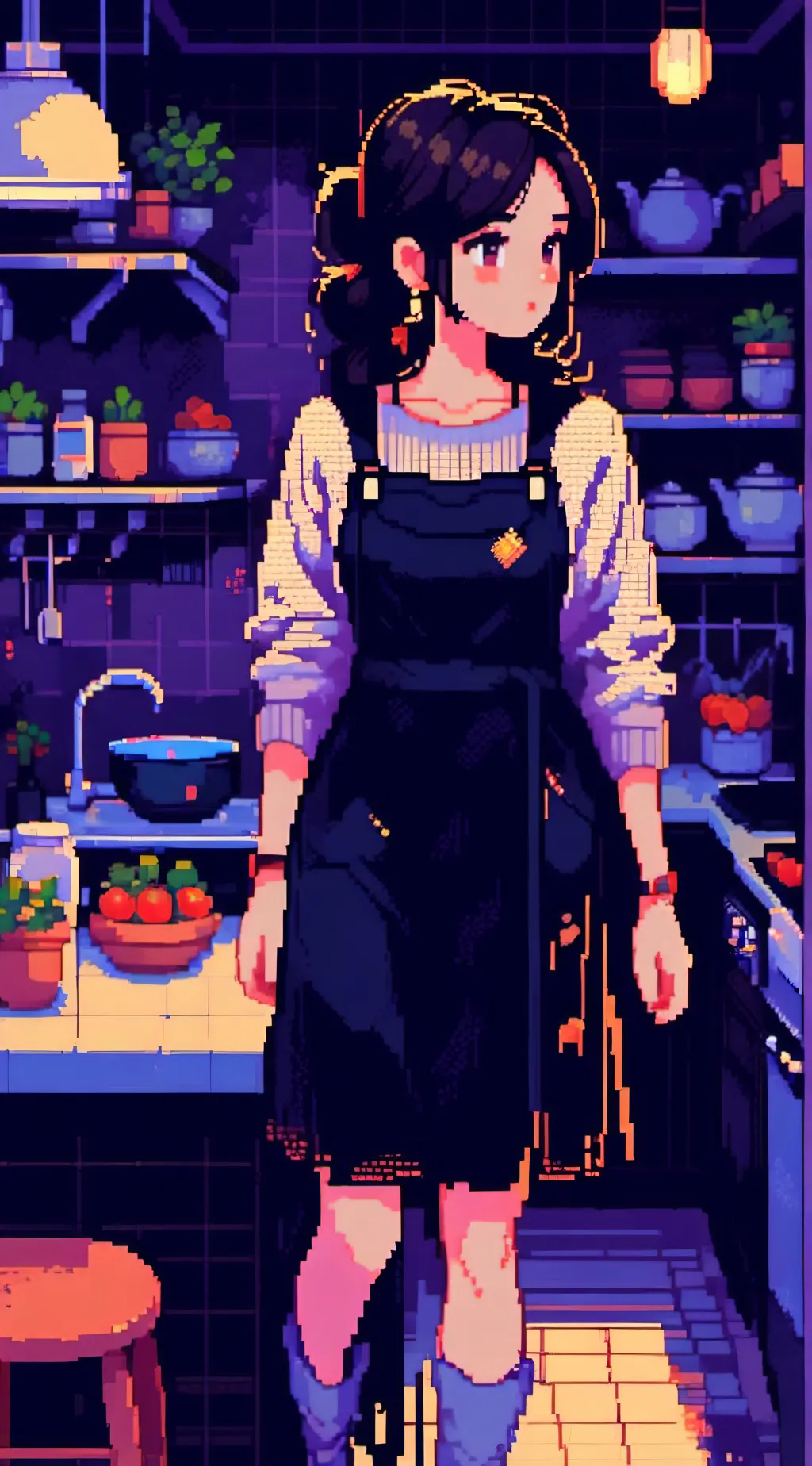 ai character: Noura background