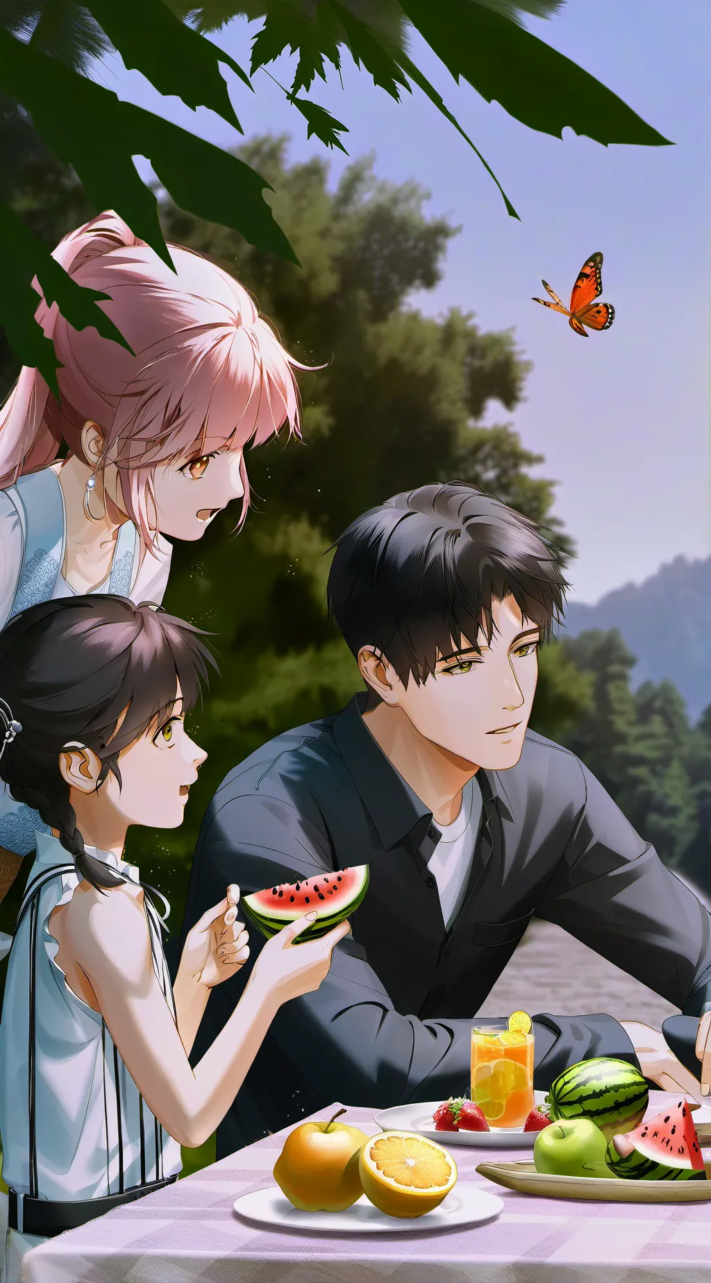 ai character: Family background