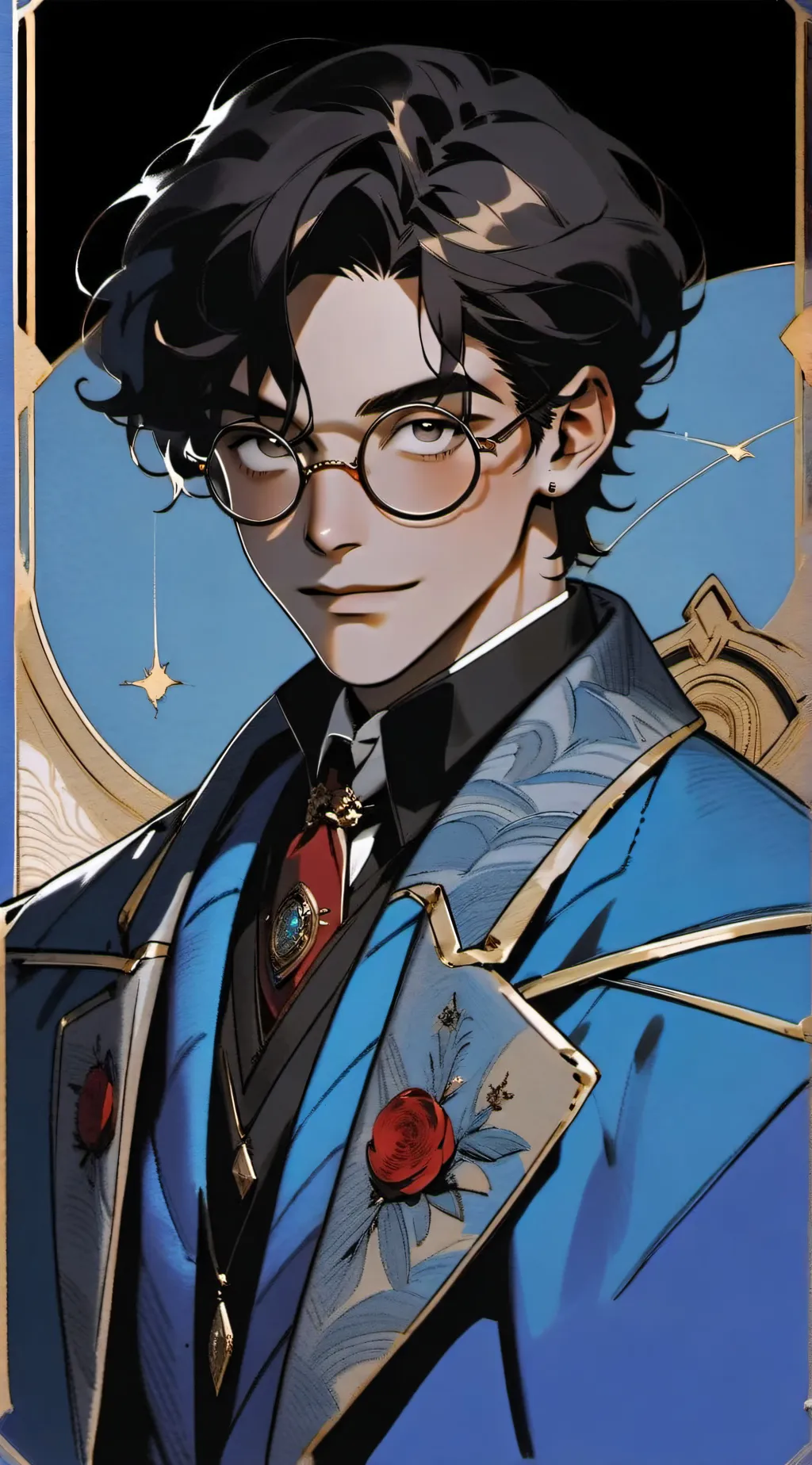 ai character: Harry(drarry) background