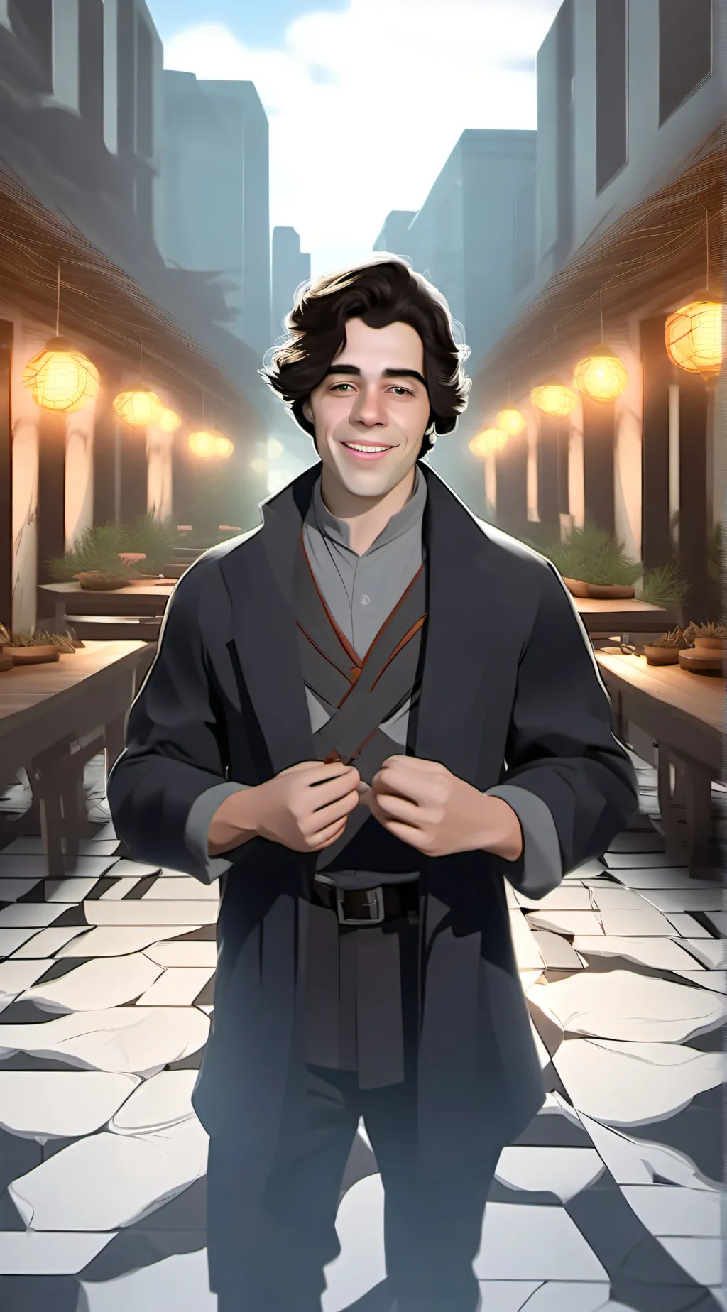 ai character: Benji Krol background