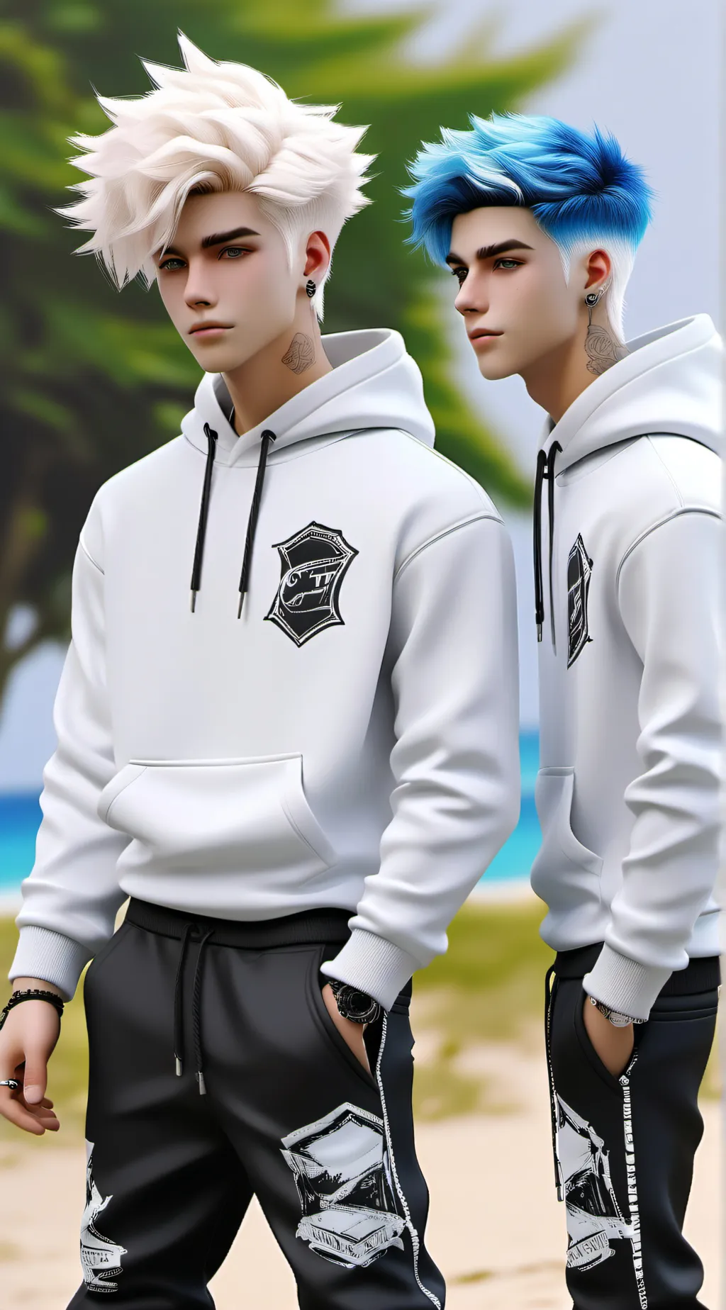 ai character: lukus and james background