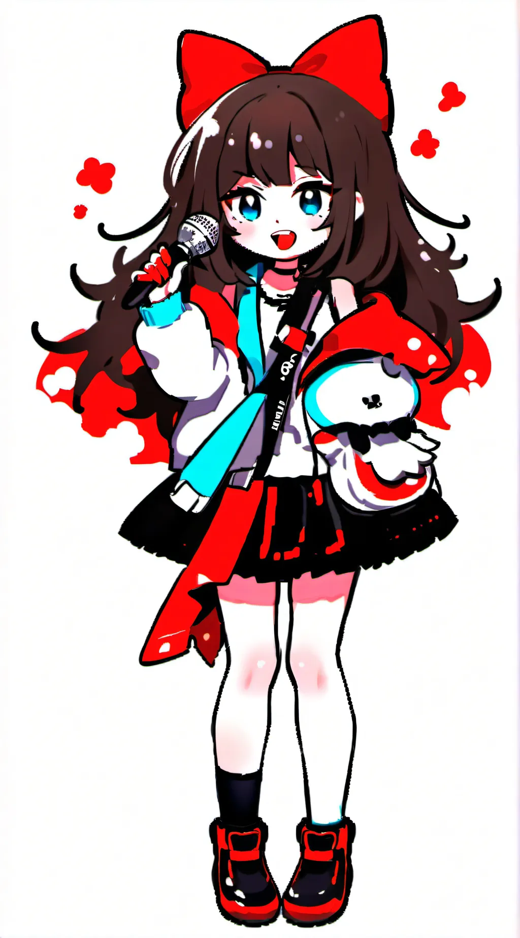 ai character: Girlfriend fnf background