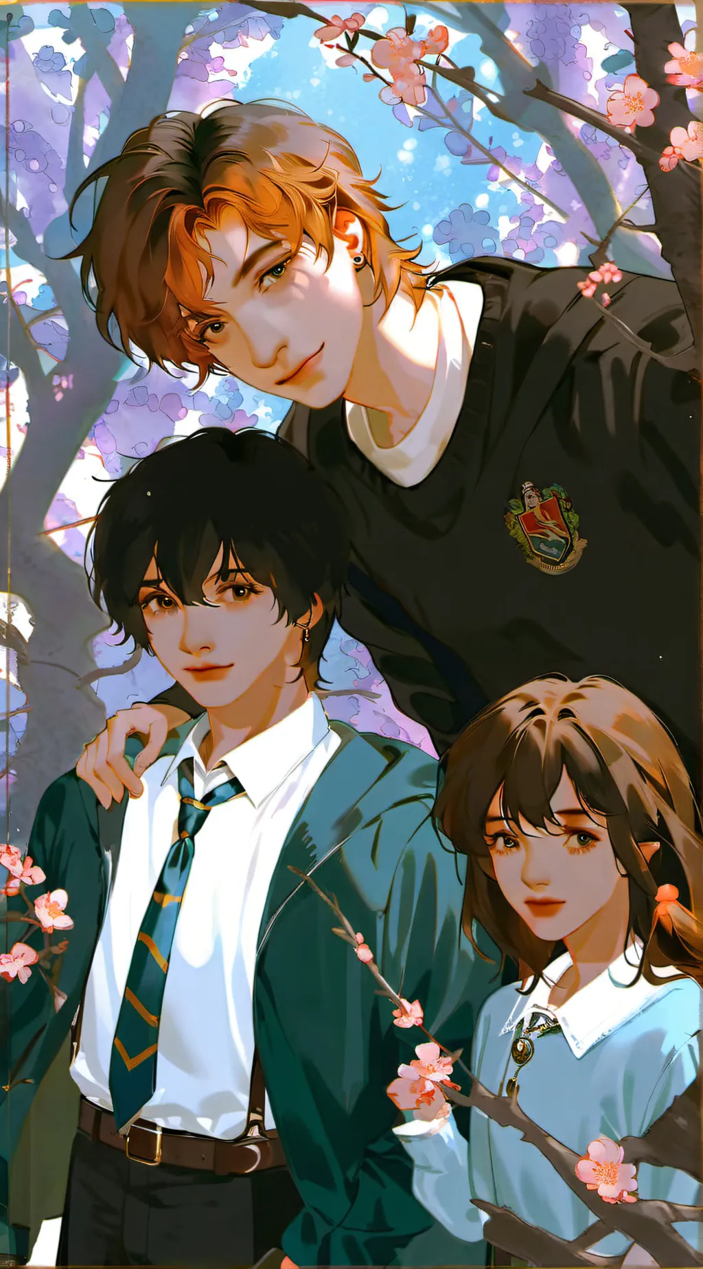 ai character: harry ron harminy background