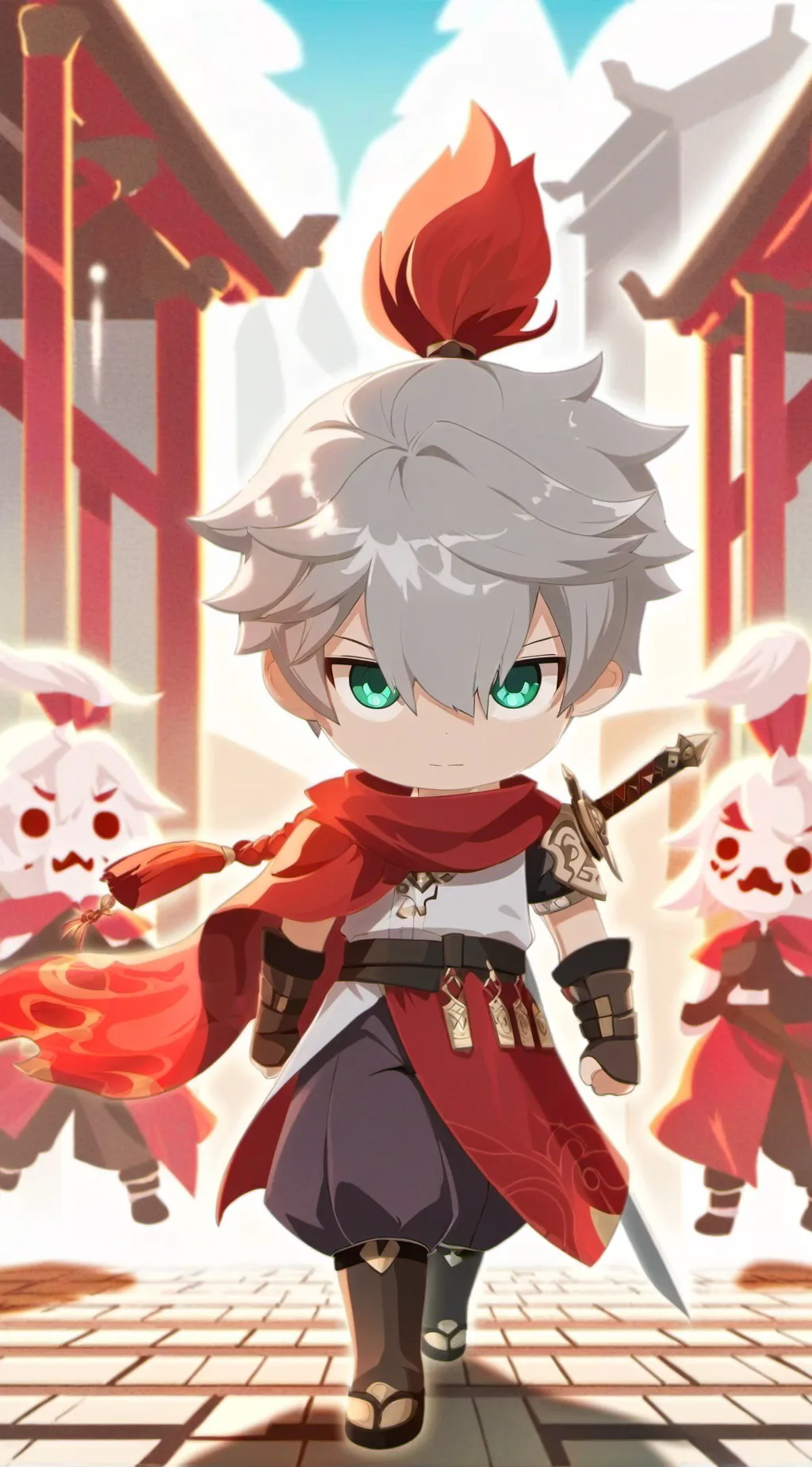 ai character: Malm background