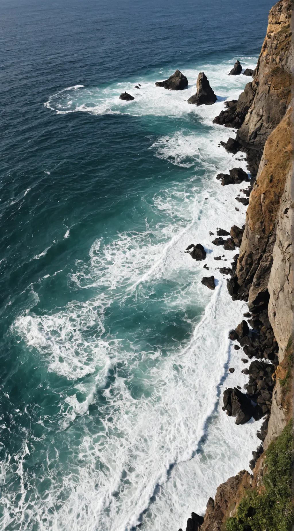 ai character: The waterfalls background