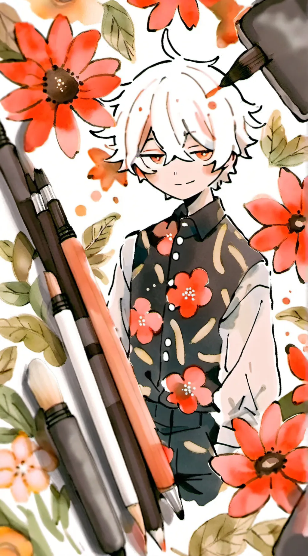 ai character: Selever(FNF) background